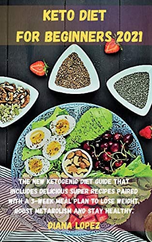 Cover of Keto Diet for Beginners 2021