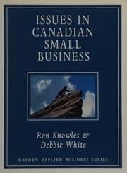 Cover of Issues in Canadian small business