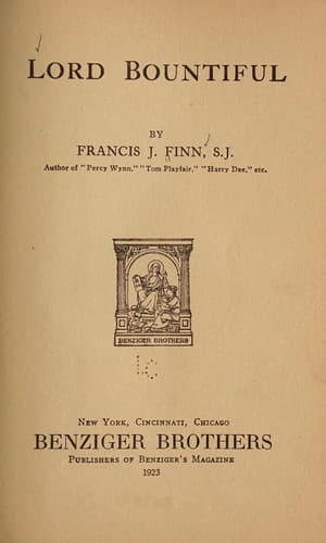 Cover of Lord Bountiful