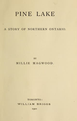 Cover of Pine Lake