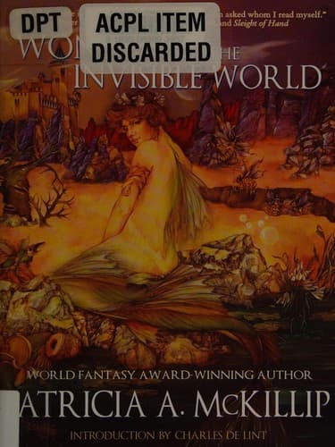 Cover of Wonders of the Invisible World