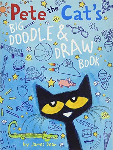 Cover of Pete the Cat's Big Doodle & Draw Book