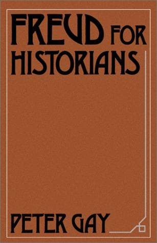 Cover of Freud for historians