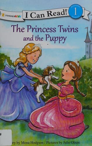 Cover of The princess twins and the puppy