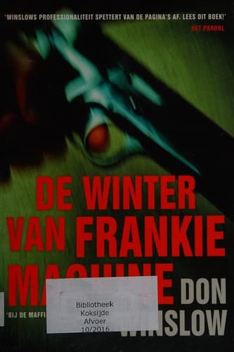 Cover of De winter van Frankie Machine