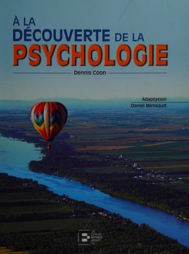 Cover of À la découverte de la psychologie