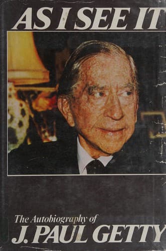 Cover of As I see it