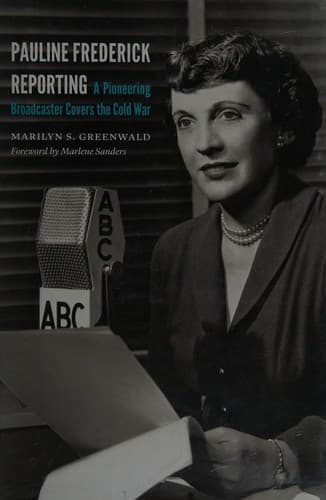 Cover of Pauline Frederick reporting