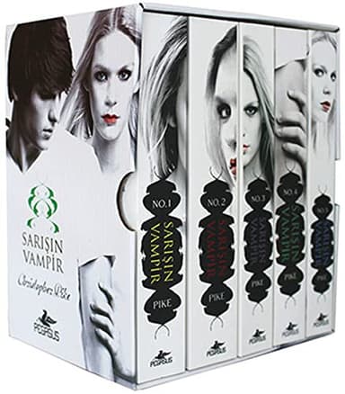 Cover of Sarisin Vampir Serisi Kutulu Set - 5 Kitap Takim