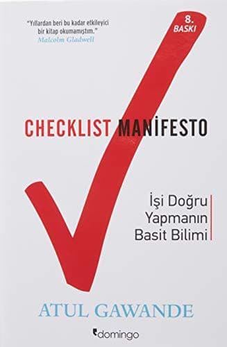 Cover of Checklist Manifesto - Isler Nasil Dogru Yapilir