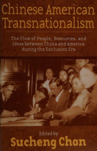 Cover of Chinese American Transnationalism