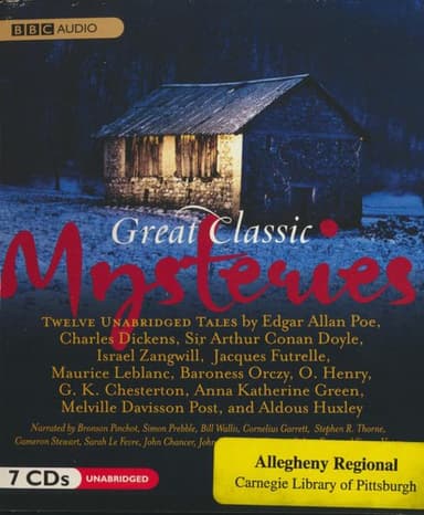 Cover of Great Classic Mysteries