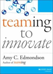 Cover of Teaming to innovate