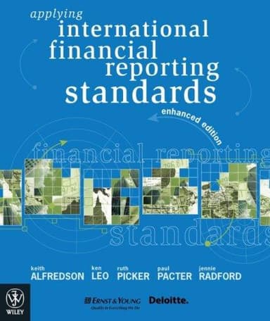 Cover of Applying  International Financial Reporting Standards Enhanced Edition