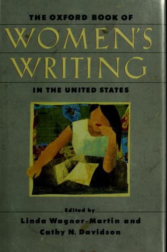 Cover of The Oxford Book of Women's Writing in the United States
