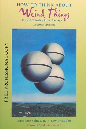 Cover of How to Think About Weird Things