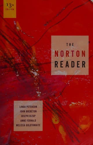 Cover of The Norton reader
