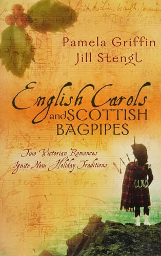 Cover of English carols and Scottish bagpipes