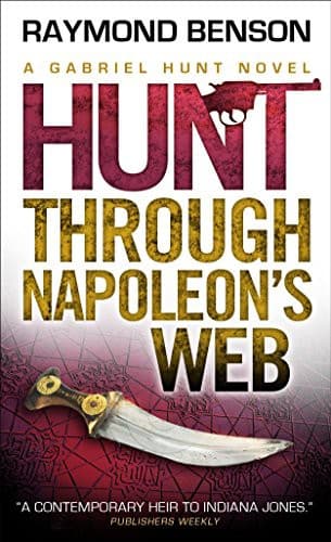 Cover of Gabriel Hunt - Hunt Through Napoleon's Web