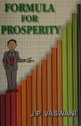 Cover of Formula for prosperity
