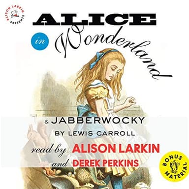 Cover of Alice in Wonderland and Jabberwocky Lib/E