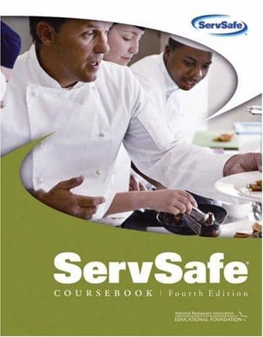 Cover of ServSafe Coursebook, Fourth Edition (does not include the Certification Exam Answer Sheet)