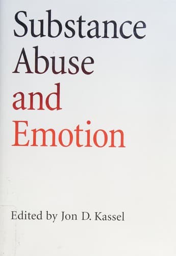 Cover of Substance abuse and emotion