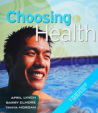 Cover of Choosing health