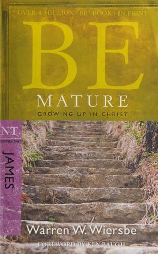 Cover of Be mature