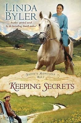 Cover of Keeping Secrets - Sadie's Montana Book 2 [Hardcover] Linda Byler