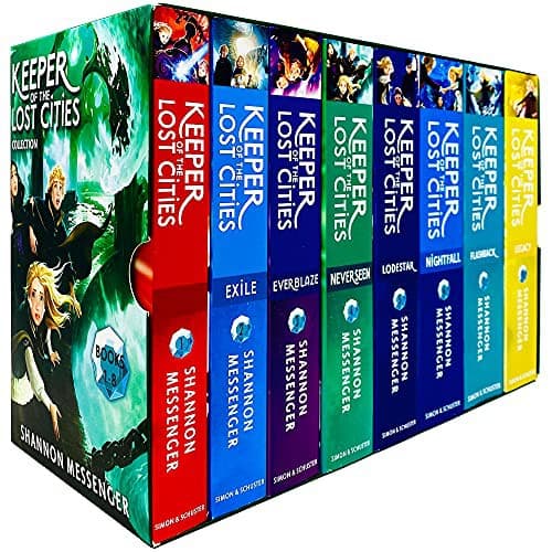 Cover of Keeper of the Lost Cities Series Volume 1 - 8 Collection Books Box Set by Shannon Messenger