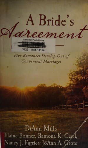 Cover of A bride's agreement
