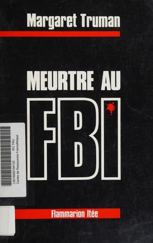 Cover of Meurtre au FBI