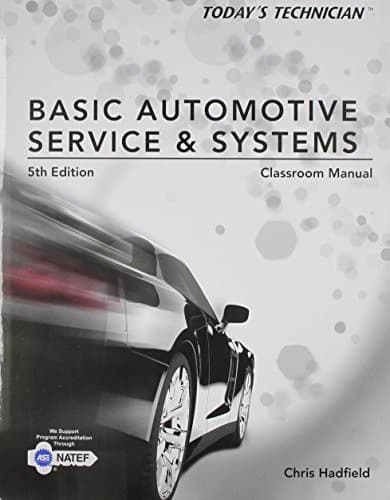 Cover of Classroom Manual for Hadfield's Today's Technician