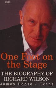 Cover of One foot on the stage.