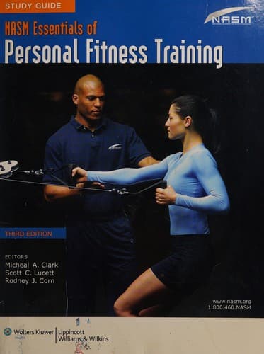 Cover of NASM essentials of personal fitness training