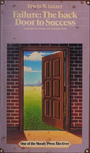 Cover of Failure, the back door to success
