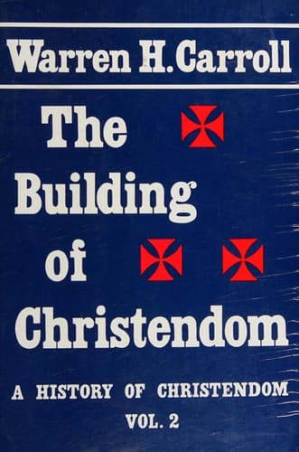 Cover of The building of Christendom