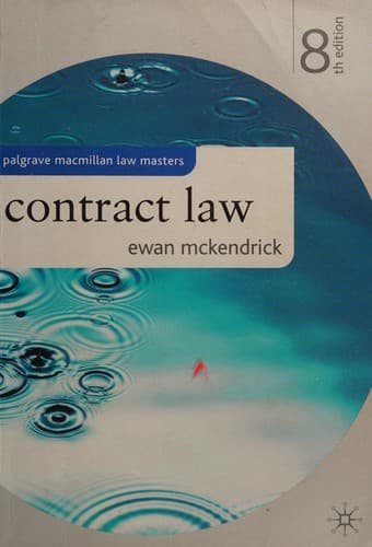 Cover of Contract Law