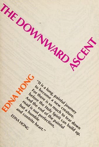 Cover of The downward ascent