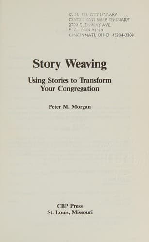 Cover of Story weaving