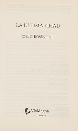 Cover of La última yihad