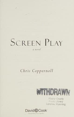Cover of Screen play