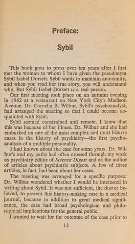 Cover of Sybil