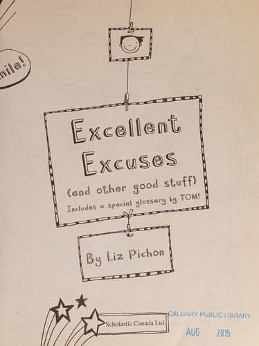 Cover of Tom Gates - Excellent Excuses (And Other Good Stuff)