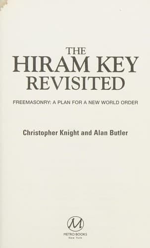 Cover of The Hiram Key Revisited