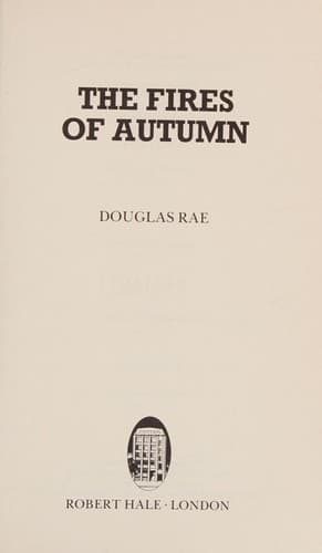 Cover of The fires of autumn.