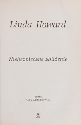Cover of Niebezpieczne zbliżenie