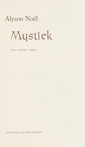 Cover of Mystiek