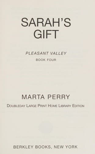 Cover of Sarah's gift